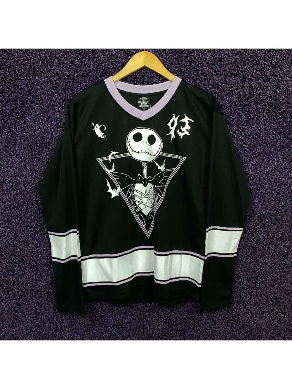 Nightmare Before Christmas Jack Skellington Jersey Size Small